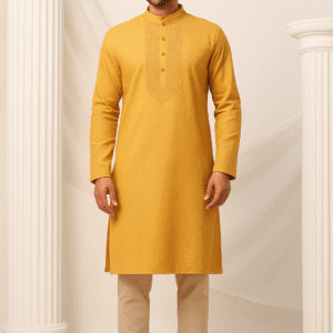 Classic Yellow Traditional Kurta